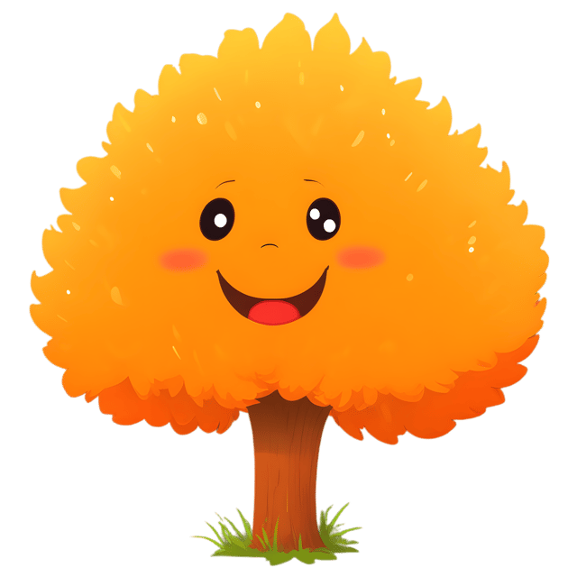 Free transparent PNG: Crisp Autumn Pine Forest Scene with Transparent Background for Nature-Inspired Creations