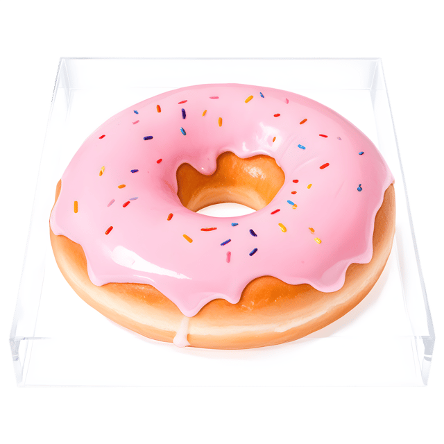 Free transparent PNG: Transparent Donut PNG Image for Display and Decorative Use