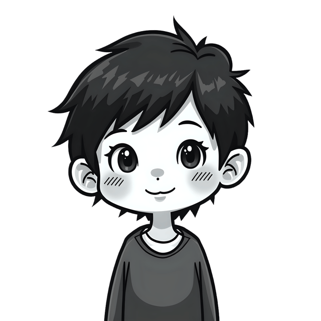 Free transparent PNG: Black and White Portrait PNG with Transparent Background for Artistic Use