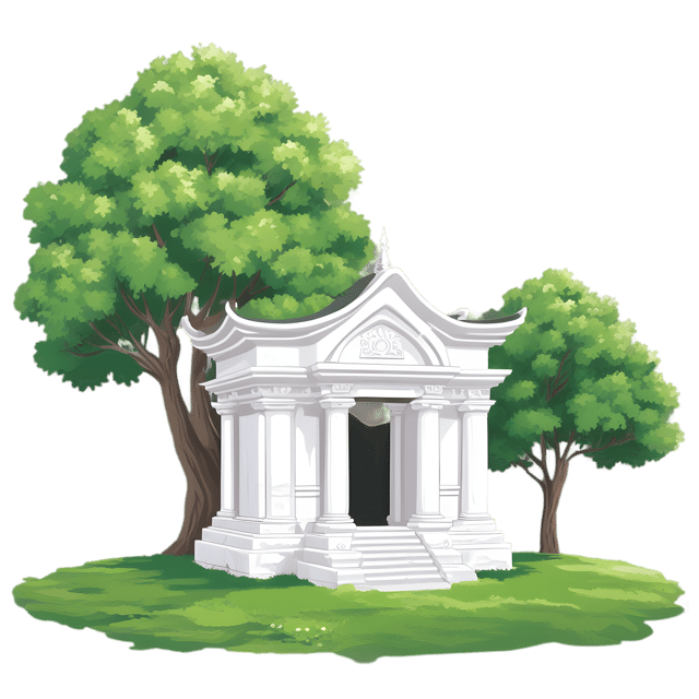 Free transparent PNG: Ancient Temple PNG with Transparent Background for Nature-Inspired Design Projects