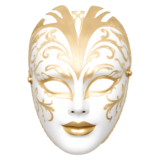 Free transparent PNG: Venetian Mask PNG with Transparent Background for Art and Design