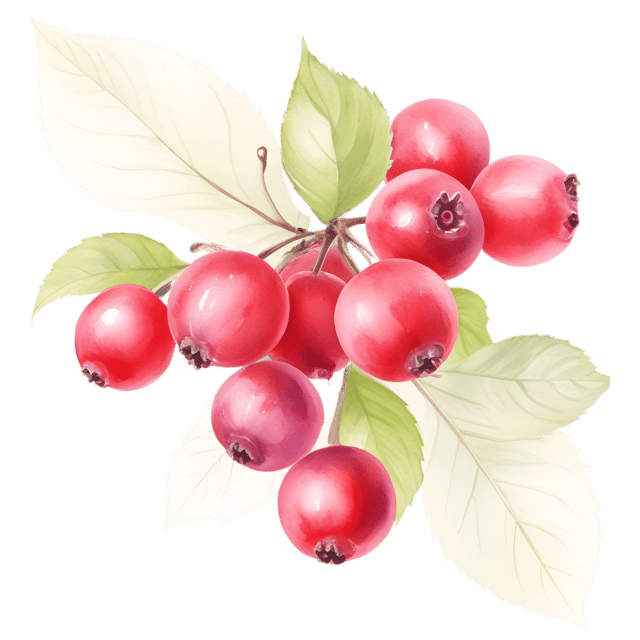 Free transparent PNG: Clusters of Serviceberries in a Forest - Transparent PNG Background