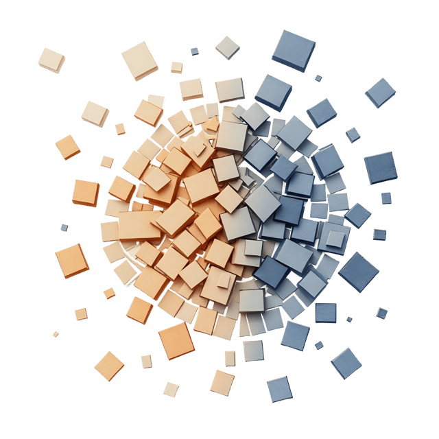 Free transparent PNG: Tiny Square Tesserae PNG  Perfect for Mosaic Art, Crafts  Decor