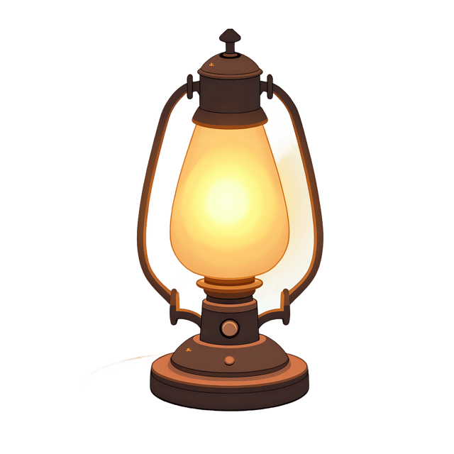 Free transparent PNG: Vintage Cartoon Lamp PNG Clipart  Perfect for Decor and Design Projects