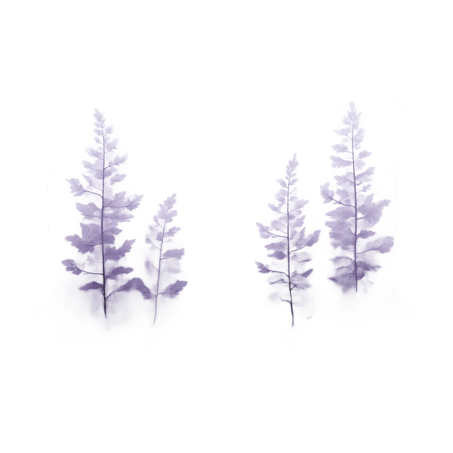 Free transparent PNG: Abstract Painting with Lavender and Misty Gray Hues for Serene Decor