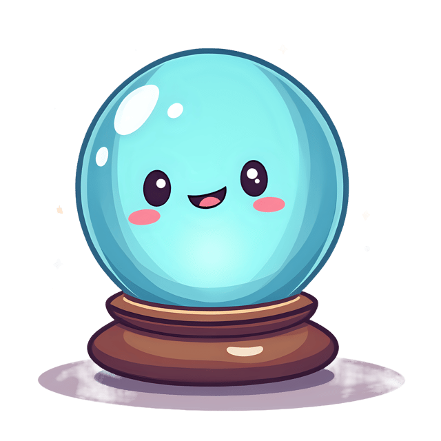 Free transparent PNG: Mystical Floating Crystal Ball PNG Transparent Background