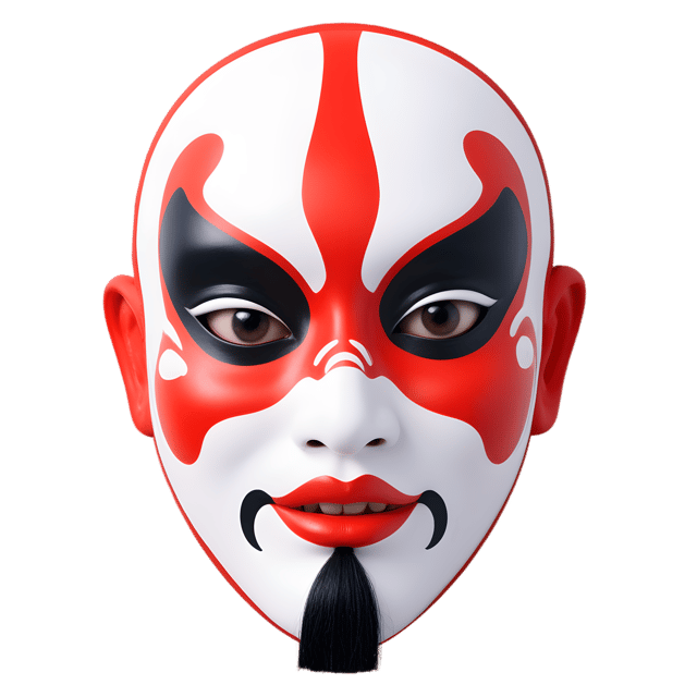 Free transparent PNG: Chinese Opera Mask Transparent PNG for Art and Design