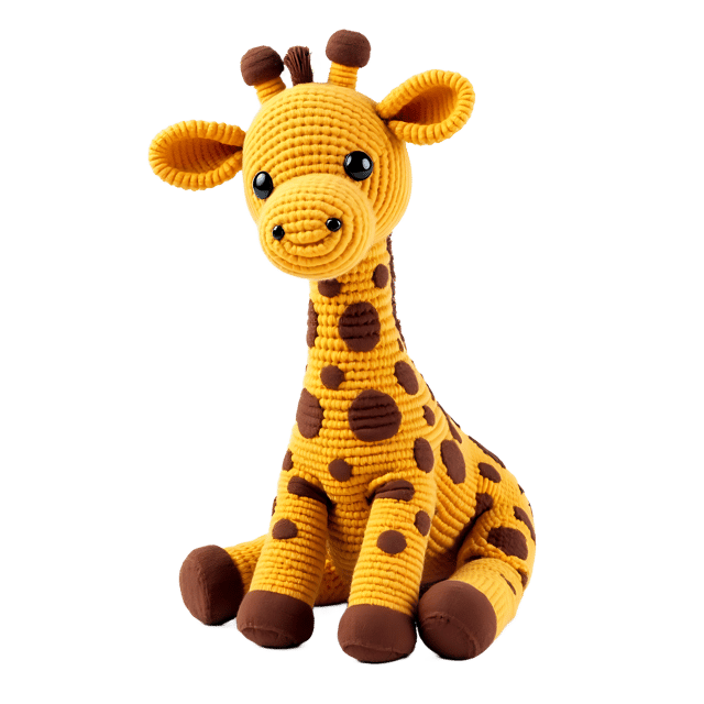 Free transparent PNG: Amigurumi Giraffe  Cute Animal Crochet Pattern, free download png