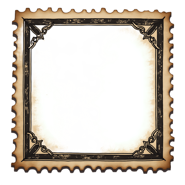 Free transparent PNG: Rustic Stamp Frame  Handmade Craft Clipart, free download png