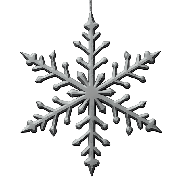 Free transparent PNG: Snowflake Shaped Ornament  Holiday Decor Clipart, free transparent png download
