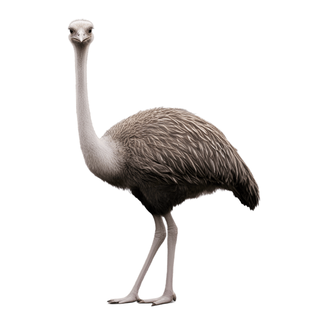 Free transparent PNG: Ostrich Bird Transparent Background PNG Format for Vector Graphics and Clipart