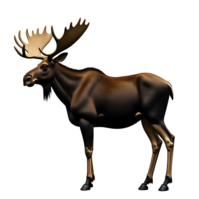 Free transparent PNG: Moose PNG Clipart  Perfect for Nature Projects  Wildlife Themes
