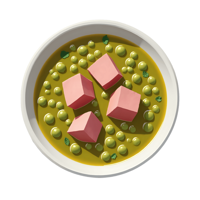 Free transparent PNG: Split Pea Soup with Ham Chunks  Free Recipe PNG Download