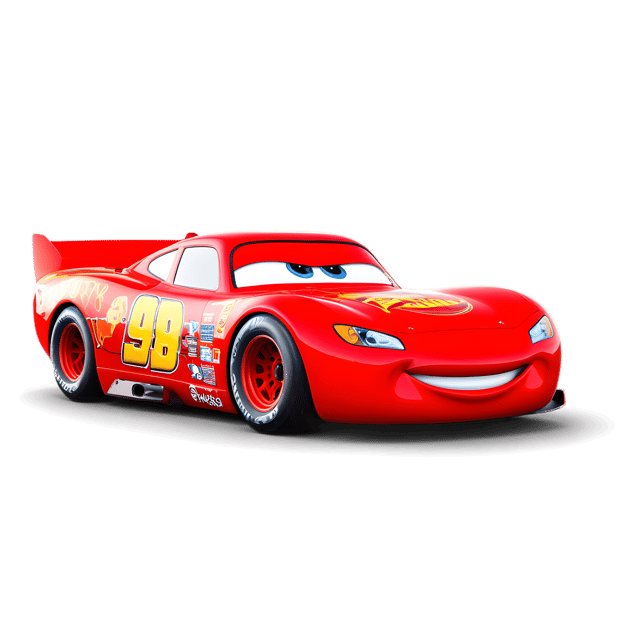 Free transparent PNG: Lightning McQueen Transparent PNG Race Car for Speedy and Racing Themes