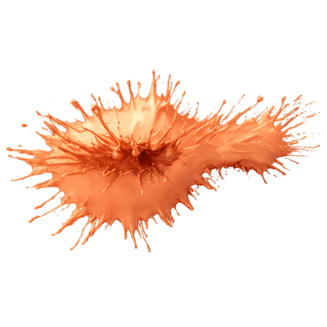 Free transparent PNG: Copper Color Splash PNG with Transparent Background for Design Projects