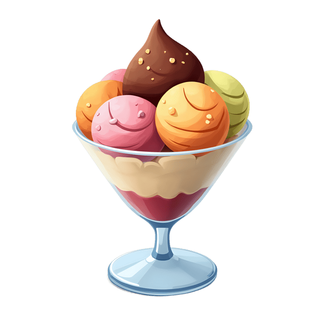 Free transparent PNG: Parfait Glass  Layered Dessert Clipart, free downloadable png