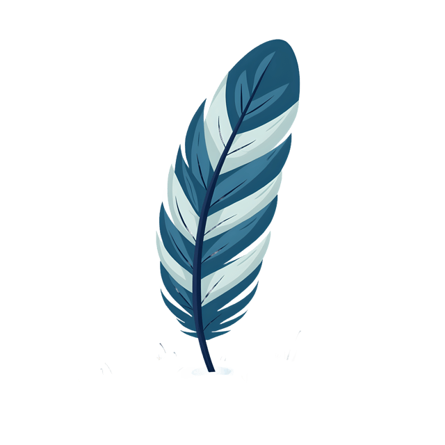 Free transparent PNG: Striped Bird Feather  Free Nature Clipart PNG Download