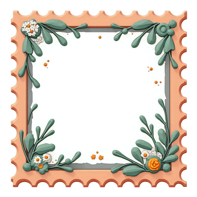 Free transparent PNG: Vintage Stamp Frame  Classic Clipart Design, free downloadable png image