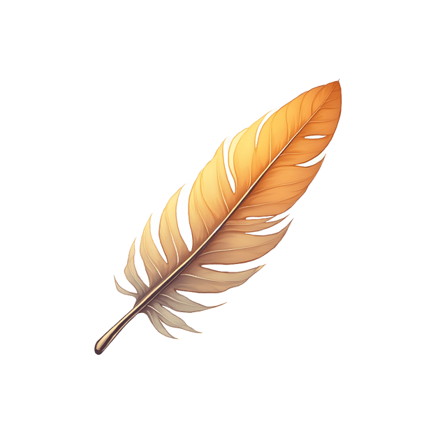 Free transparent PNG: Delicate Feather Tip  Nature Clipart, free transparent png download