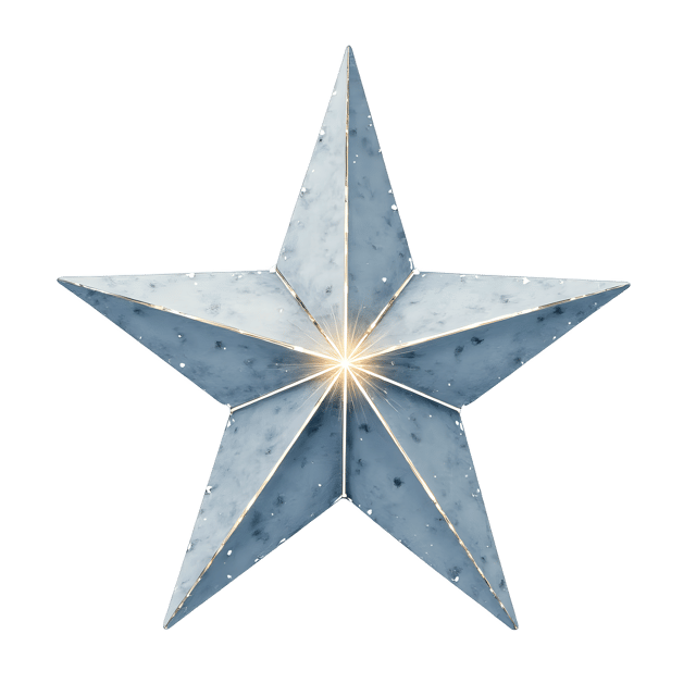 Free transparent PNG: Silver Star Ornament with Crystal Glow  Holiday Clipart, free png download