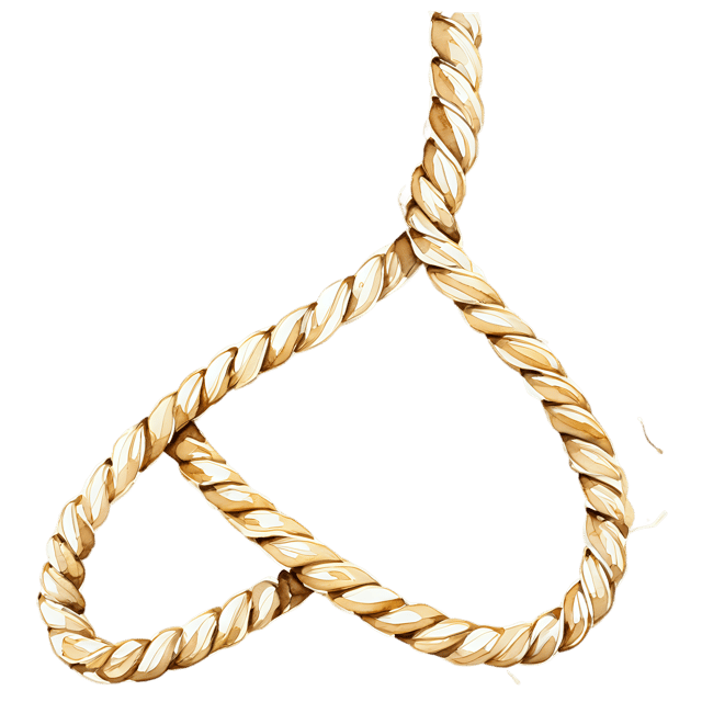 Free transparent PNG: Ocean Rope Twist Watercolor Illustration – Transparent Background Clipart