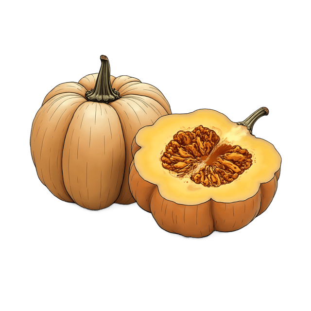 Free transparent PNG: Acorn Squash PNG  Perfect for Fall Decor, Crafts  Clipart