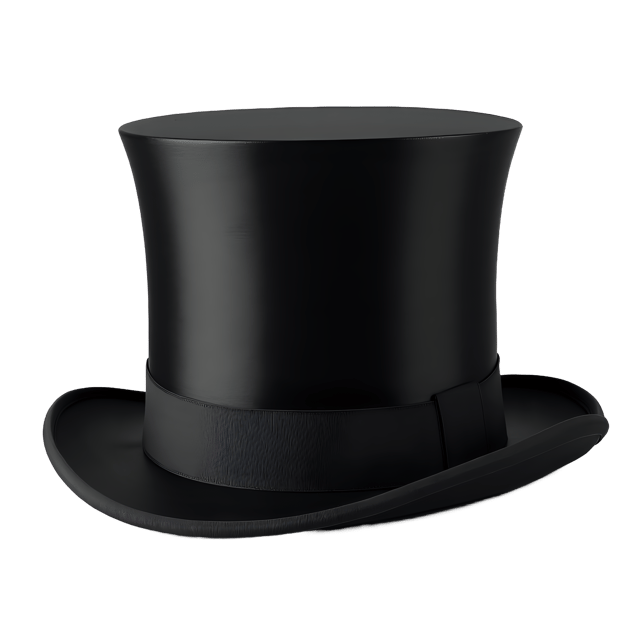 Free transparent PNG: Victorian Top Hat PNG Clipart  Perfect for Historical Themes, Events  Crafts