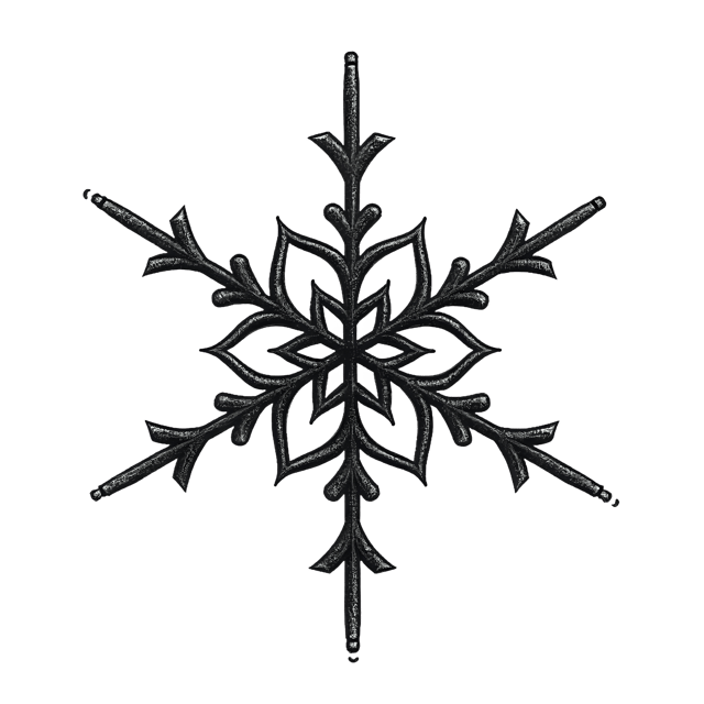 Free transparent PNG: Hand-Drawn Snowflake PNG  Perfect for Winter Crafts, Cards  Decor