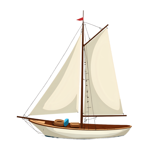 Free transparent PNG: White Boat Sailing on Transparent Background PNG