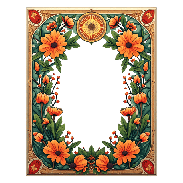 Free transparent PNG: Art Nouveau Decorative Panel  Free Downloadable PNG Clipart