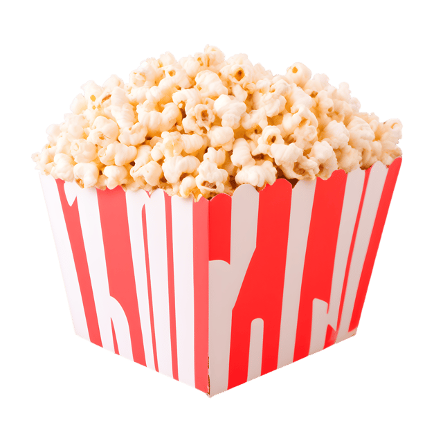 Free transparent PNG: Freshly Popped Corn PNG with Transparent Background for Popcorn Art