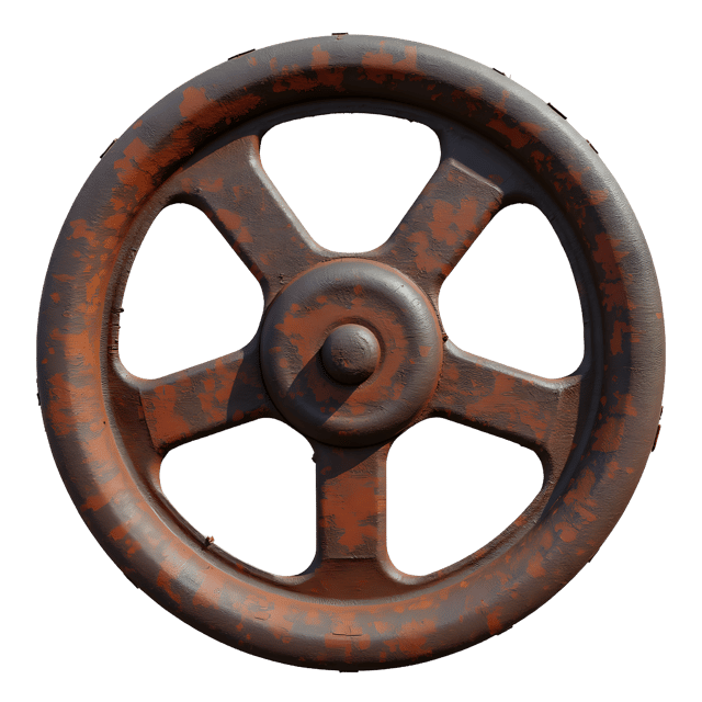 Free transparent PNG: Rusty Metal Wheel  Industrial Clipart, free downloadable png