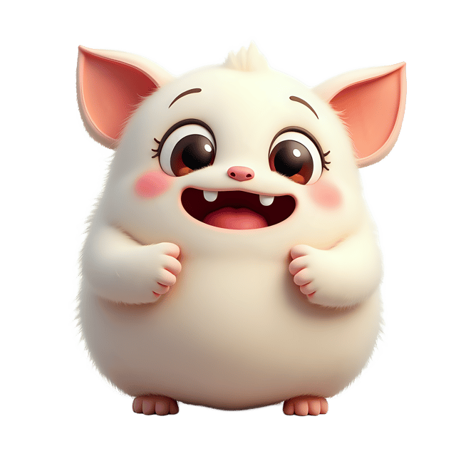 Free transparent PNG: 17 Gentle Monster Doll PNG with Soft Fur and Inviting Eyes for Nursery Decor and Crafts