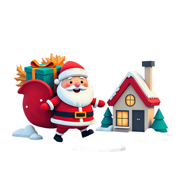 Free transparent PNG: Santa Claus PNG Transparent Background for Holiday Gifting and Decorations