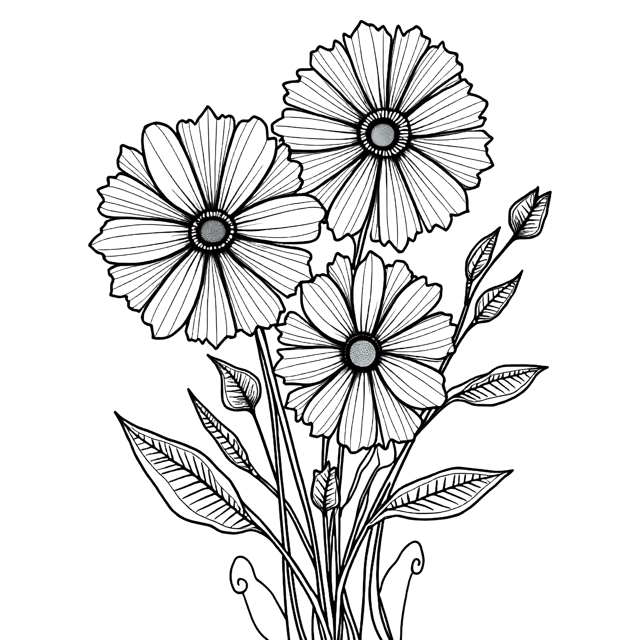 Free transparent PNG: Boho Tribal Flowers  Decorative Clipart, free png download