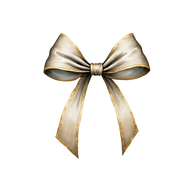 Free transparent PNG: Tight Ribbon Loop  Gold Trim Clipart, free downloadable png