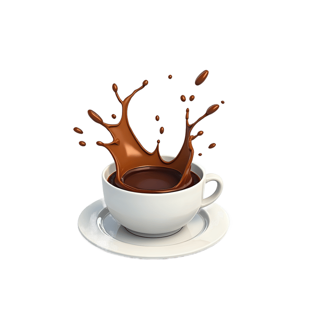 Free transparent PNG: Coffee Splash Over White Saucer  Drink Clipart, free downloadable png