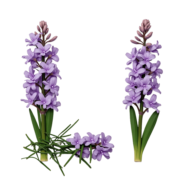 Free transparent PNG: Hyacinth Transparent Background PNG for Floral Design and Decor
