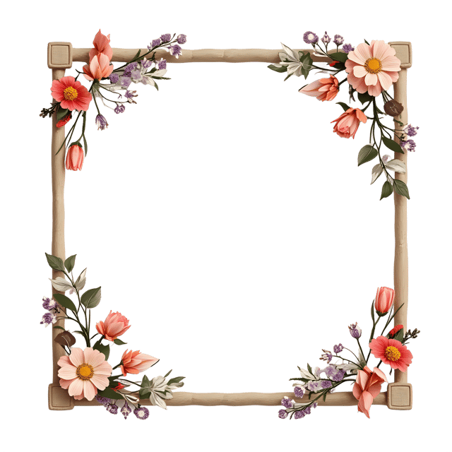 Free transparent PNG: Boho Macrame Frame PNG Clipart  Perfect for Bohemian Decor  DIY Projects