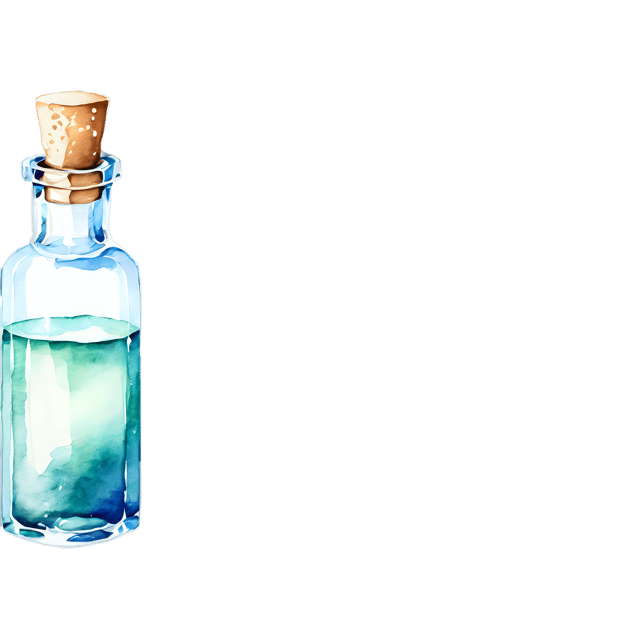 Free transparent PNG: Message in a Bottle Watercolor Illustration – Transparent PNG