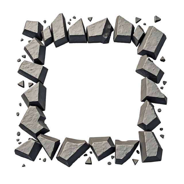 Free transparent PNG: Fragmented Square PNG Clipart  Modern Design Element for Projects