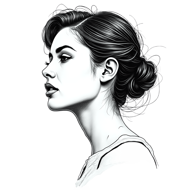 Free transparent PNG: Pensive Woman PNG Clipart  Ideal for Art, Illustration  Decor
