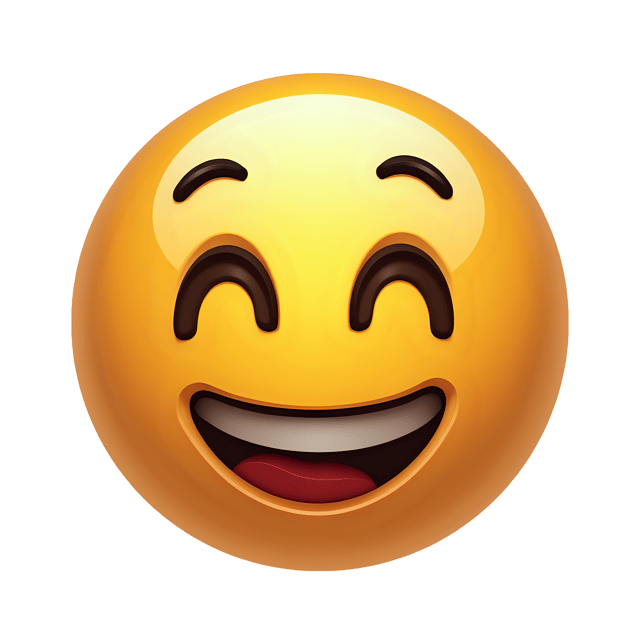 Free transparent PNG: Smiling Face Emoji PNG Clipart  Perfect for Expressing Joy  Positivity