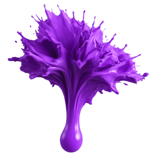 Free transparent PNG: Purple Color Splash PNG with Transparent Background for Creative Use