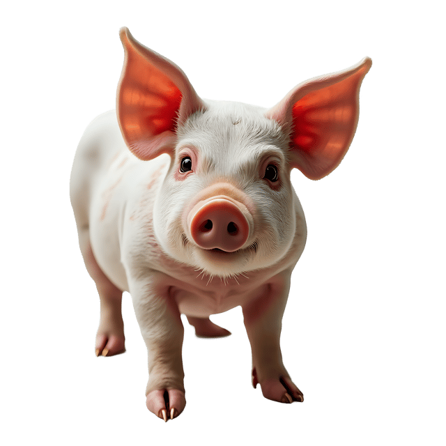Free transparent PNG: Pig PNG Clipart  Ideal for Farm, Animal Projects  Decor