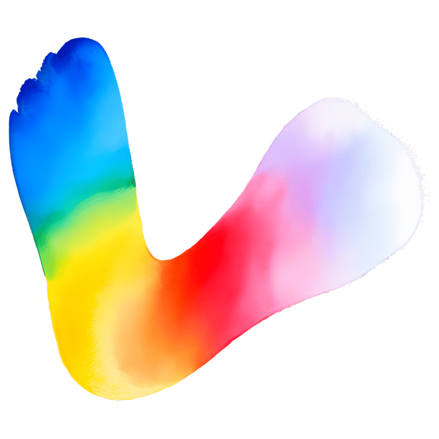 Free transparent PNG: Colorful Stroke Serenity PNG Art for Decor and Crafting