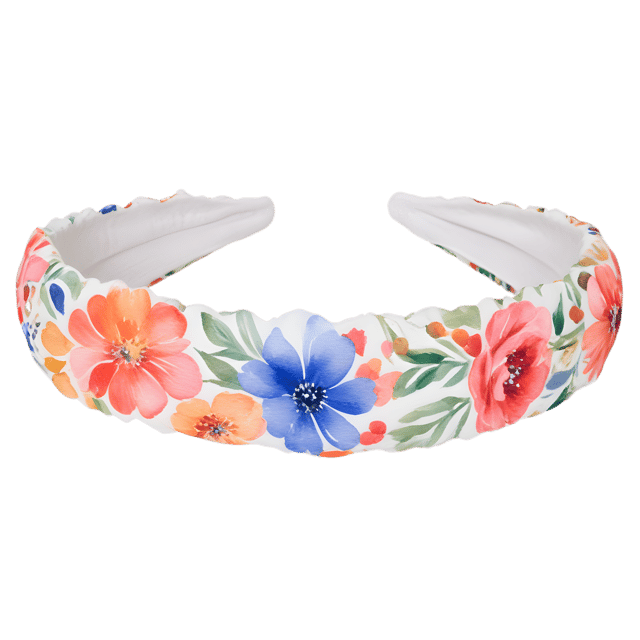 Free transparent PNG: Floral Headband Transparent PNG Design for Artistic and Decorative Uses