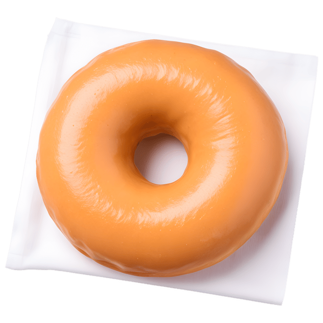 Free transparent PNG: Soft and Fluffy Donut PNG on Transparent Background for Dessert Imagery