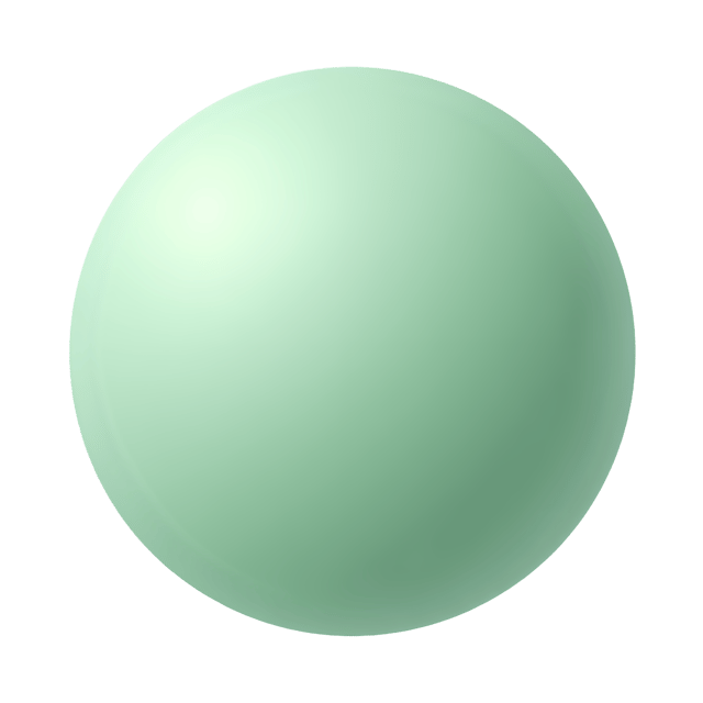 Free transparent PNG: Pale Green Sphere PNG Calm and Serene Transparent Background Design Element