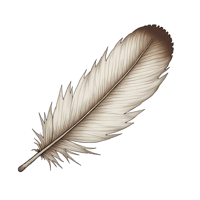 Free transparent PNG: Fluffy Down Feather  Elegant Clipart, free high-quality png download